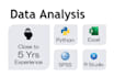 do data cleaning and data analysis python, excel, spss, r