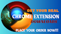 chrome extension promotion, users chrome download, browser extension users