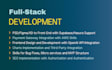 be full stack web developer using react js, node js, mongodb