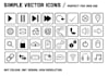 create simple, high quality vector icons