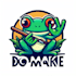 do make, modern, style, frogs, mascot logo design