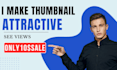 make a perfect youtube thumbnail in 1 hours