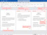 fix complex table of contents and page numbering layout issues