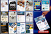 do modern business flyer design, food menu card and poster design