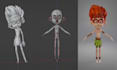 do 3d character model