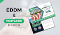 design modern postcard or eddm in 24 hours