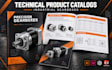 create technical product catalogs for industrial products