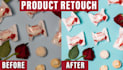 professionally retouch product photos for ecommerce