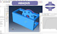 create 3d cad models and run fea simulation using abaqus