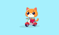 draw cute cartoon animal character illustration design