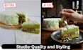 create ai enhanced and restaurant quality food photo
