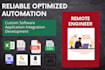 do database web api sql data excel XML json automation