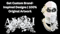 professionally recreate any design from your reference image