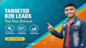 do b2b lead generation and professional data enrichment for any industry