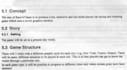create detailed game design document, game blueprint, game story, high level gdd