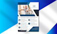 do attractive flyer, one pager, postcard, rack card design