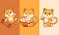 draw simple cute cartoon character