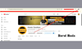 do create and setup youtube channel with logo, banner and SEO optimization