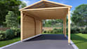 render 3d garage, solar carport, sauna design