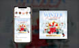 design animated motion video flyer