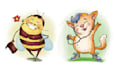 draw cute cartoon character