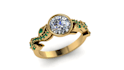 design custom 3d cad bridal and engagement ring jewelry