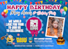 create happy birthday card, poster, wedding pack invitation