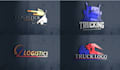design professional logistics, cargo, freight and transport logo