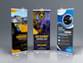 design roll up, retractable banner, billboard, yard sign, banner