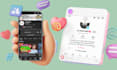 create social media accounts and set up business pages