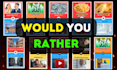 create viral would you rather video for tiktok and youtube