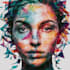 create unique abstract portrait design from your photo