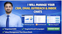 manage your CRM, linkedin lead generation, and  data cleanup