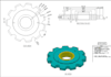 create 2d and 3d engineering drawings, mechanical drawings, technical drawing