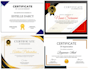 exquisite certificate design wizardry