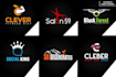 do custom modern minimalist business logo design