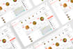 design website UI UX, PSD website mockup, figma web template