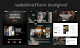 build, redesign or customize a professional wordpress website