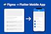 design flutter apps, bespoke flutter UI, convert figma to flutter