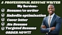 create standard aerospace resume, linkedin optimization and cover letter