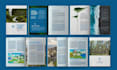 design a professional annual report or impact report