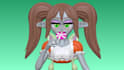 3d model any anime characters head or bust