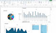 create excel spreadsheet , formula , charts and dashboard