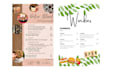 design an eye catching cafe menu