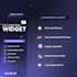 design and code custom stream chat, event widget, goal widget