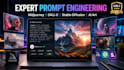 do expert prompt engineering, midjourney and ai image generation