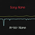 make drawn chalk lines music visualizer or audio visualizer