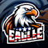 design eye catchy bald eagle mascot logo with new concept