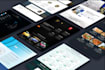 develop a frontend website using HTML, CSS, javascript and bootstrap