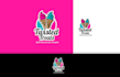 fun mobile soft serve ice cream trailer logo